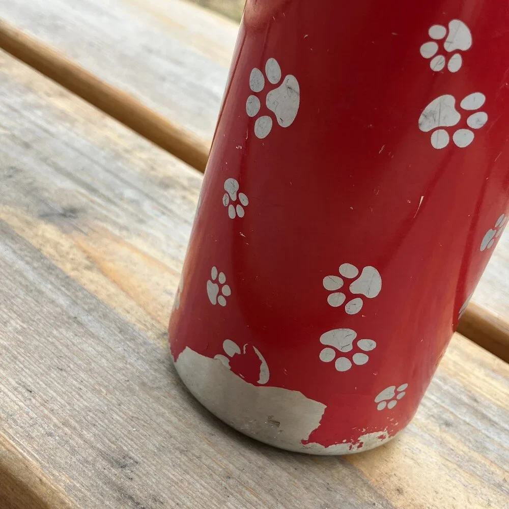🐾 Guardian Gear Stainless Steel Pet Water Bottle – 24oz 🐾 Roller Ball Nozzle